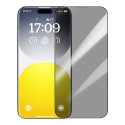 Baseus Privaatsuskaitse karastatud klaas Baseus Sapphire iPhone 15 Pro