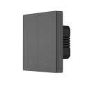 Sonoff smart 2-channel Wi-Fi wall switch black (M5-2C-86)