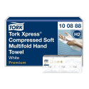 Paper towel 2-layer  TORK Interfold Compressed Z-fold, 24x21.2cm 225 sheets (100889)