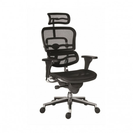 Computer chair/office chair ELITE ENJOY black mesh fabric