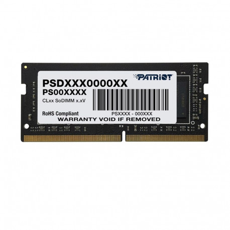 PATRIOT SIGNATURE DDR4 SO-DIMM 8GB 3200MHz mälu (PSD48G32002S)