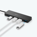 4-Port USB 3.0 Ultra Sl im Data Hub