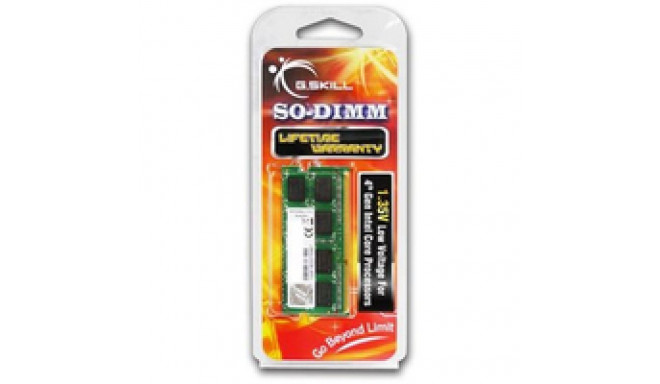 G.Skill DDR3 SODIMM 4GB 1600MHz CL11 (F3-1600C11S-4GSL)