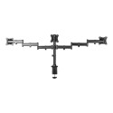 LOGILINK BP0050 LOGILINK - Triple monitor desk mount,13-27, max. 8 kg