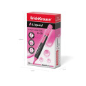Highlighter ErichKrause® Liquid H-30, ink color: pink (box 10 pcs.)
