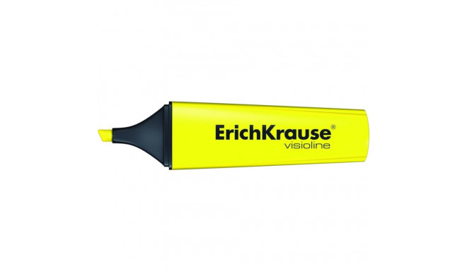 Tekstimarker ERICH KRAUSE V-12 kollane