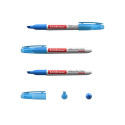 Highlighter  ErichKrause® Visioline V-15, color: blue (box 12 pcs.)