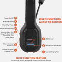 Audiocore 74452 Bluetooth Headset Headphone Noise Reuction Microphone Call CenterGoogle Siri Office 