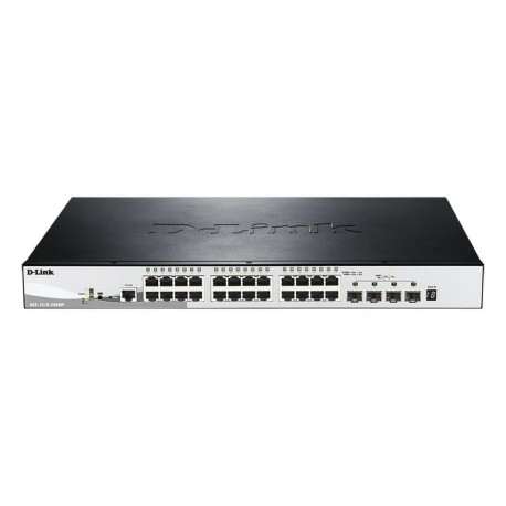 D-Link DGS-1510-28XMP/E network switch Managed L2/L3 Gigabit Ethernet (10/100/1000) Power over Ether