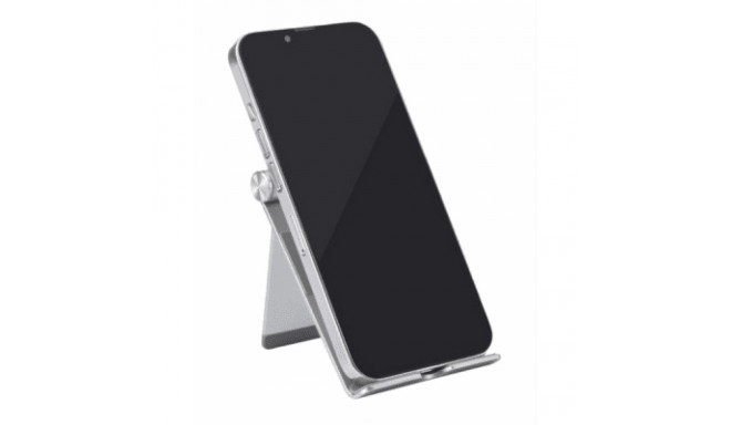 DELTACO faltbarer Tablet/Smartphone Halter Aluminium