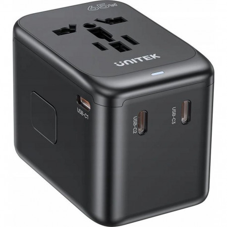 Unitek EU/US/UK/AUS PD 65 W Travel Charger