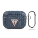 Guess GUACAPTPUJULDB AirPods Pro cover navy blue/dark blue Jeans Collection