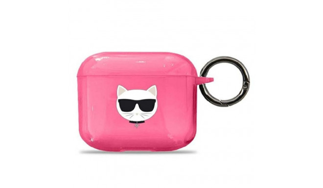 Karl Lagerfeld KLA3UCHFP AirPods 3 cover pink/pink Choupette