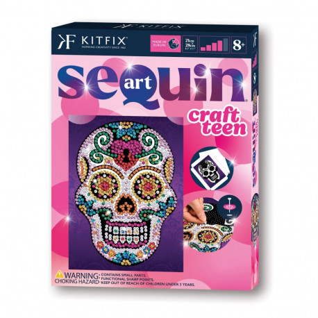 KITFIX Käsitöökomplekt Värviline pealuu