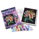 KITFIX DIY set Sequin Art Purple Tiger Lily