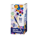 Ручка шариковая с колпачком CENTRUM Pioneer 05мм синяя