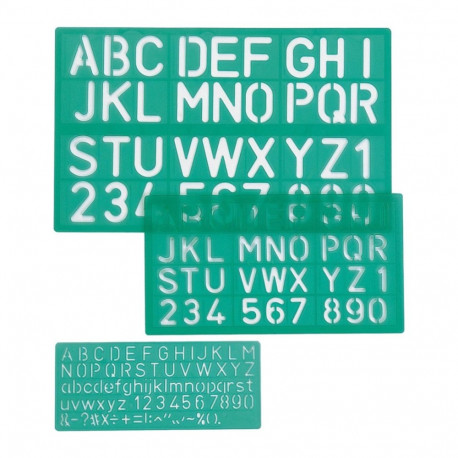 Šablooni komplekt LINEX 8500S 10/20/30mm