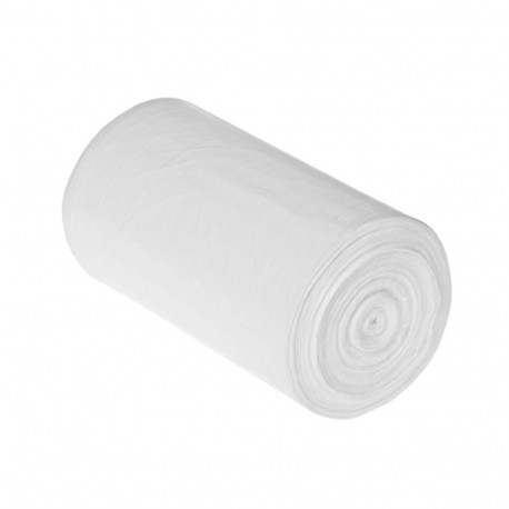 Garbage bag 30L (500x600mm) HDPE 5mic 100pcs/roll transparent