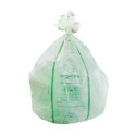 Garbage bag with strings 70L biodegradable 20pcs/roll VEGWARE