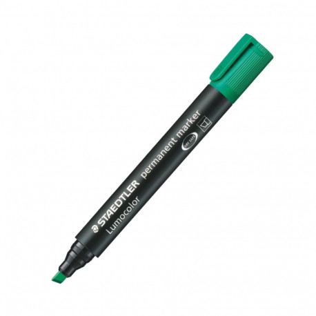 Permanentne marker STAEDTLER Lumocolor 350 lõigatud otsaga 2-5mm roheline