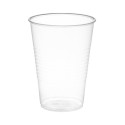 Drinking cup 200ml transparent white 100 pcs in a pack