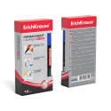 Permanent marker ErichKrause® P-100, color: blue (box 12 pcs.)