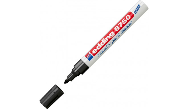 Перманентный маркер EDDING Industry paint 8750 2-4мм черный