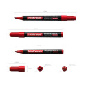 Permanent marker ErichKrause® P-300, color: red (box 12 pcs.)