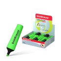 Highlighter ErichKrause® Visioline V-12, color: green (box 10 pcs.)