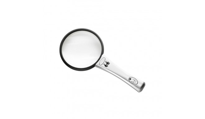 Magnifying glass 88mm with LED lighting 2x ALCO