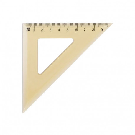 Joonlaud kolmnurk 13cm plast