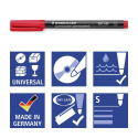 Universal pen Lumocolor perm S 4pcs
