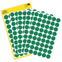 Kleebisetikett AVERY Zweckform Q12mm roheline 270tk (3143)