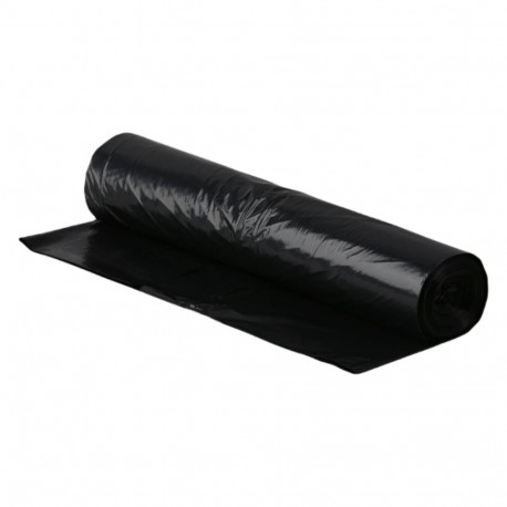 Garbage bag 100L (710x1150mm) LDPE 40mic black 10pcs in a roll