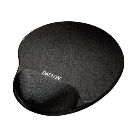 Mouse pad with gel Black