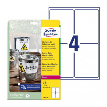 Labels99,1x139mm weatherproof LC