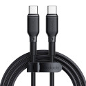 GaN Mcdodo CH-1543 network charger, 2x USB-C, 1x USB, 67W + USB-C to USB-C 2m cable (black)