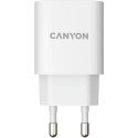 Canyon CNE-CHA18W mobile device charger Universal White AC Fast charging Indoor