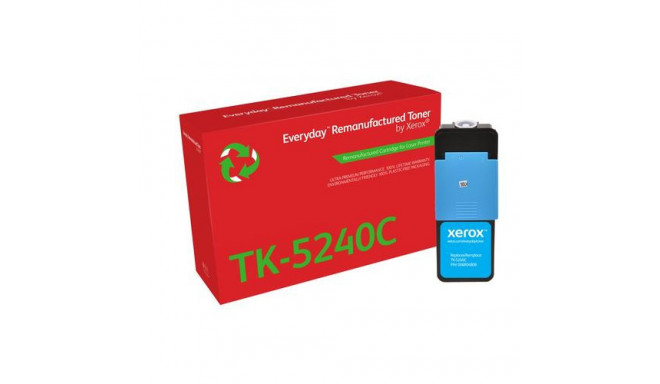 Everyday Remanufactured Everyday™ Cyan Remanufactured Toner by Xerox compatible with Kyocera TK-5240