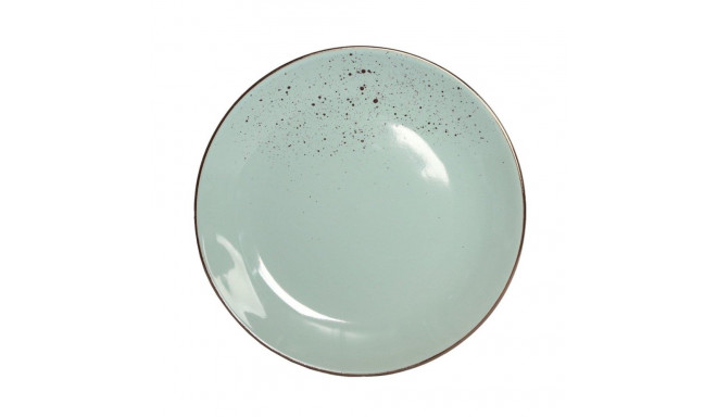 DINNER PLATE WITH SPECKLE MINT 27CM