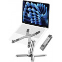 Tech-Protect laptop stand ULS200, silver