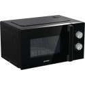 GORENJE Microwave Oven MO20E2BH Free standing, 20 L, 800 W, Grill, Black