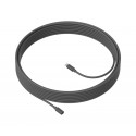 Cable USB C Logitech 950-000005           10 m Black