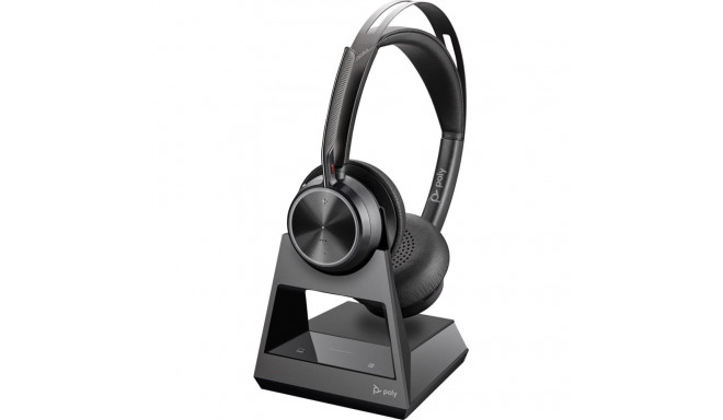 POLY Voyager Focus 2 USB-C with charge stand Headset