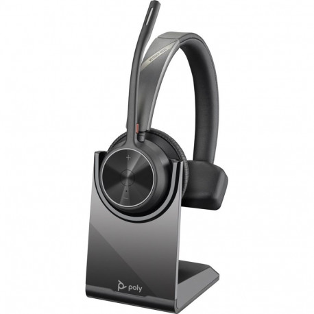 HP Poly peakomplekt Voyager 4310 UC, ühepoolne + BT700 USB-A adapter + laadimisalus