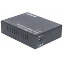 Intellinet Gigabit Ethernet to SFP Media Converter, 10/100/1000Base-Tx to SFP slot, empty