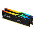 Kingston Fury Beast RGB memory, DDR5, 32 GB, 6000MHz, CL30 (KF560C30BBEAK2-32)