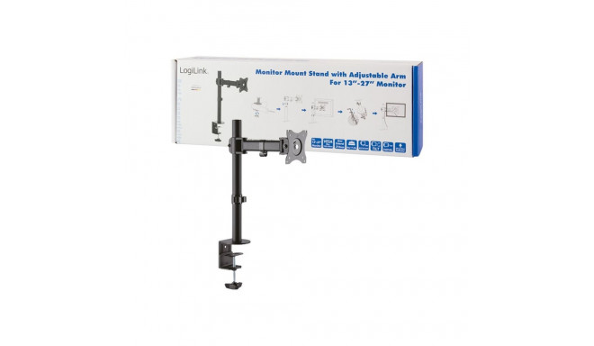 Logilink | BP0020 Monitori lauakinnitus, 13"-27", vars 274mm | Maksimaalne kaal (kandevõime) 8 kg | 