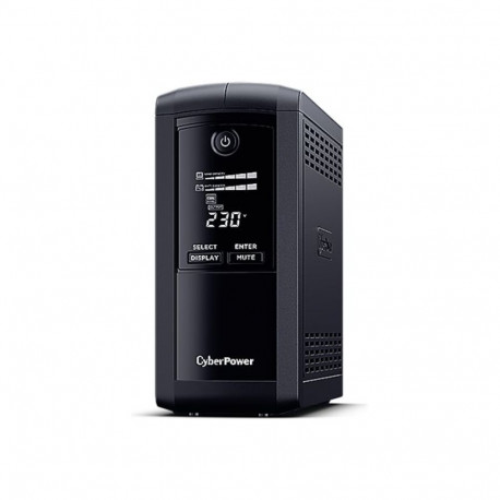 CyberPower | Backup UPS Systems | VP1000ELCD | 1000 VA | 550 W