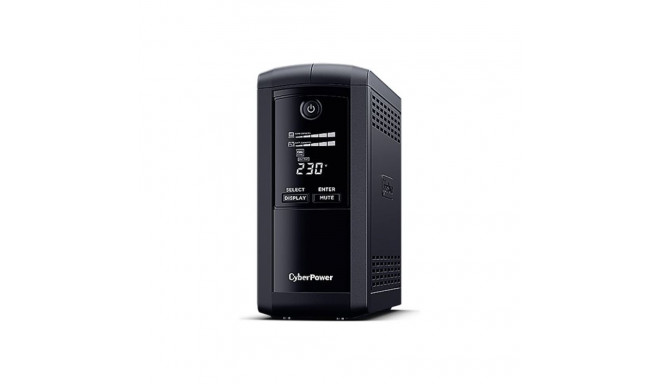 CyberPower | Varutoite UPS-süsteemid | VP1000ELCD | 1000 VA | 550 W